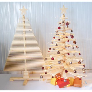 Cây thông Noel gỗ xếp gọn