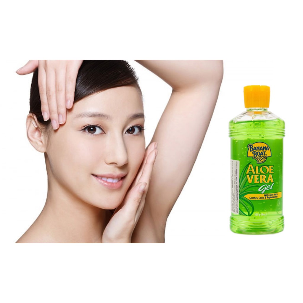 Gel phục hồi da cháy nắng Banana Boat Aloe Vera Sun Burn Relief SunCare Gel 236ml (Mỹ)