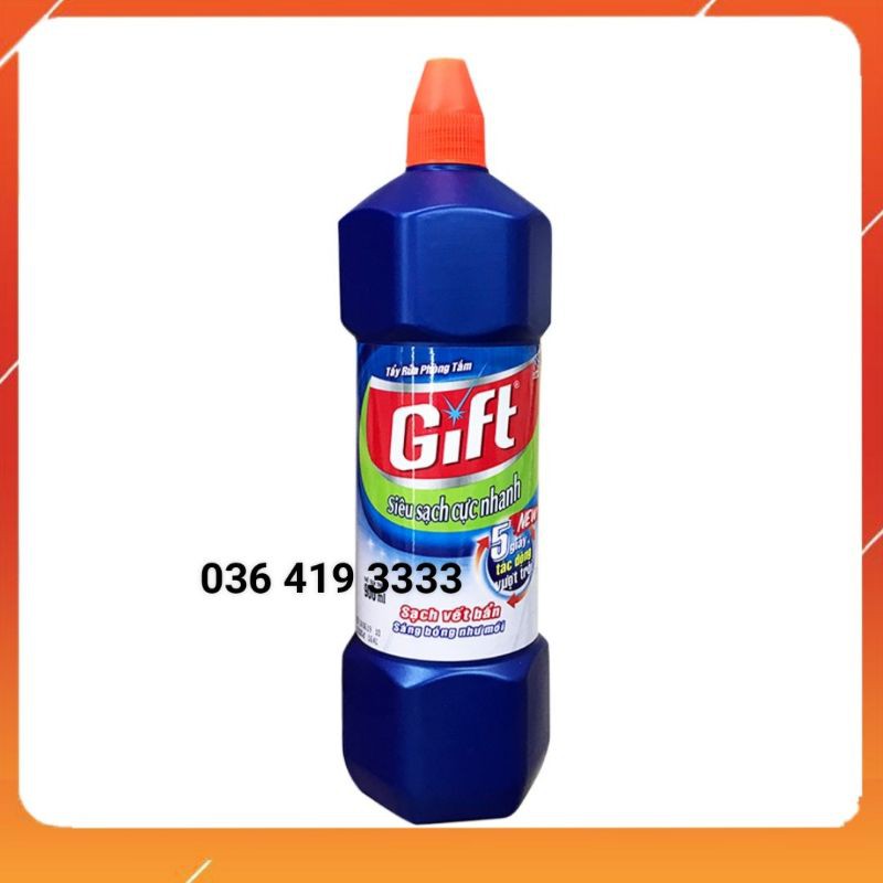 Tẩy bồn cầu GIFT Chai 900ml