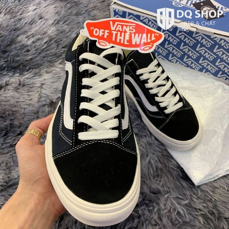 Giày Vans Classic Old Skool Nam Nữ Đen Ulzzang, Giày Học Sinh Giá Rẻ Full Box Bill | BigBuy360 - bigbuy360.vn