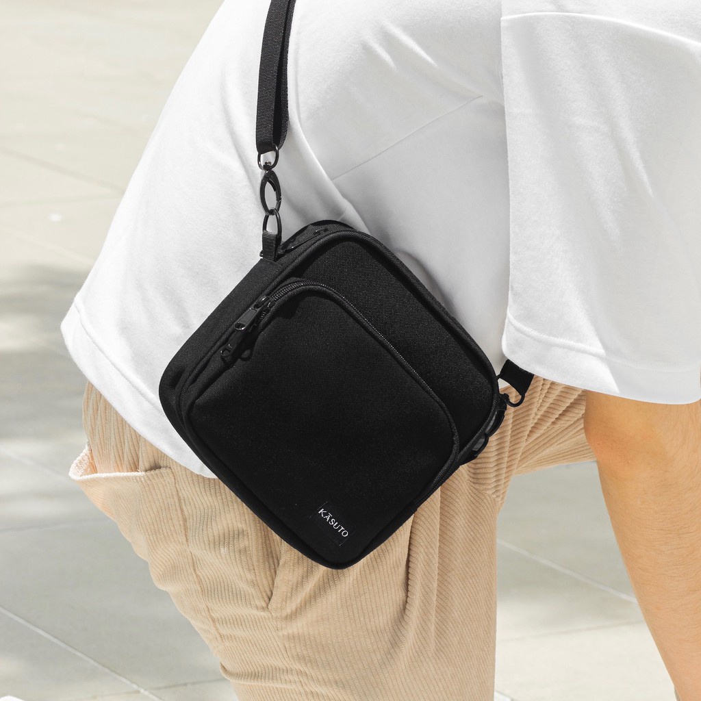 Túi Đeo Chéo KASUTO Cross Bag Du lịch Thời Trang Nam Nữ Vải canvas trượt nước Cao Cấp