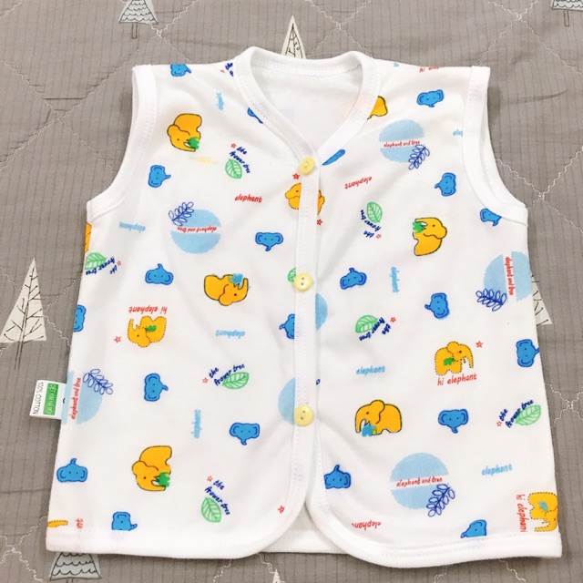 Áo gile 2 lớp 100% chất cotton cho bé