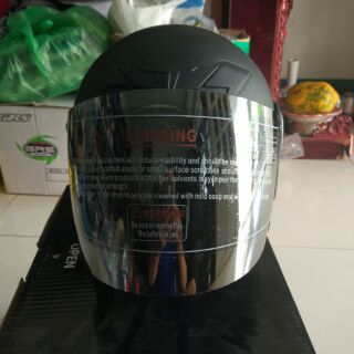 Nón bảo hiểm asia Mt168 đen nhám