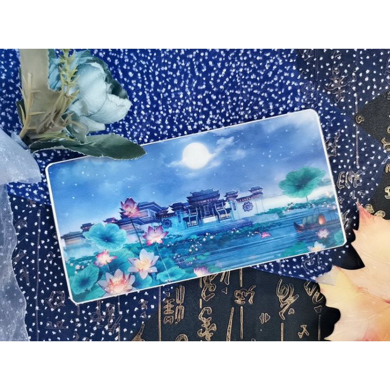 Hình dán chu kỳ washi tape khung cảnh cổ phong. tiên cảnh