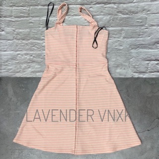 Đầm 2 dây lace up F21 vnxk xịn