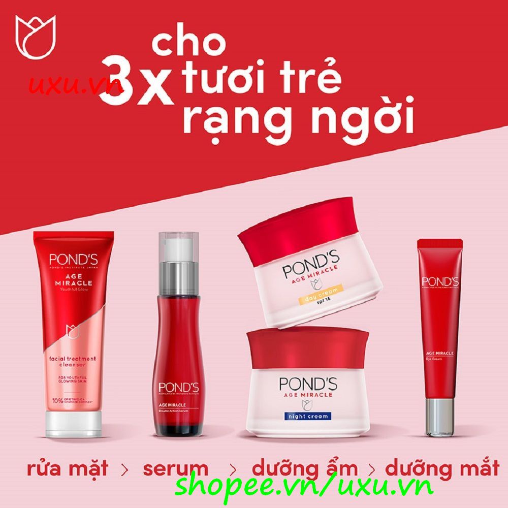 Kem Dưỡng Da 50G Ngày Ponds Ngăn Ngừa, Trị Lão Hóa Age Miracle, Với uxu.vn Tất Cả Là Chính Hãng.