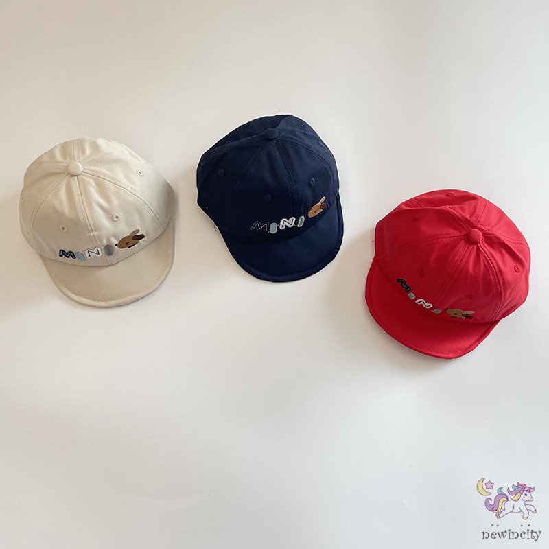 Mũ In Họa Tiết Hoạt Hình Phong Cách Hàn Quốc Cho Bé