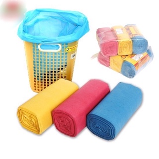 1kg túi đựng rác, bì nilong nhiều màu, đen, bao - Home Trash Bags Garbage Bags