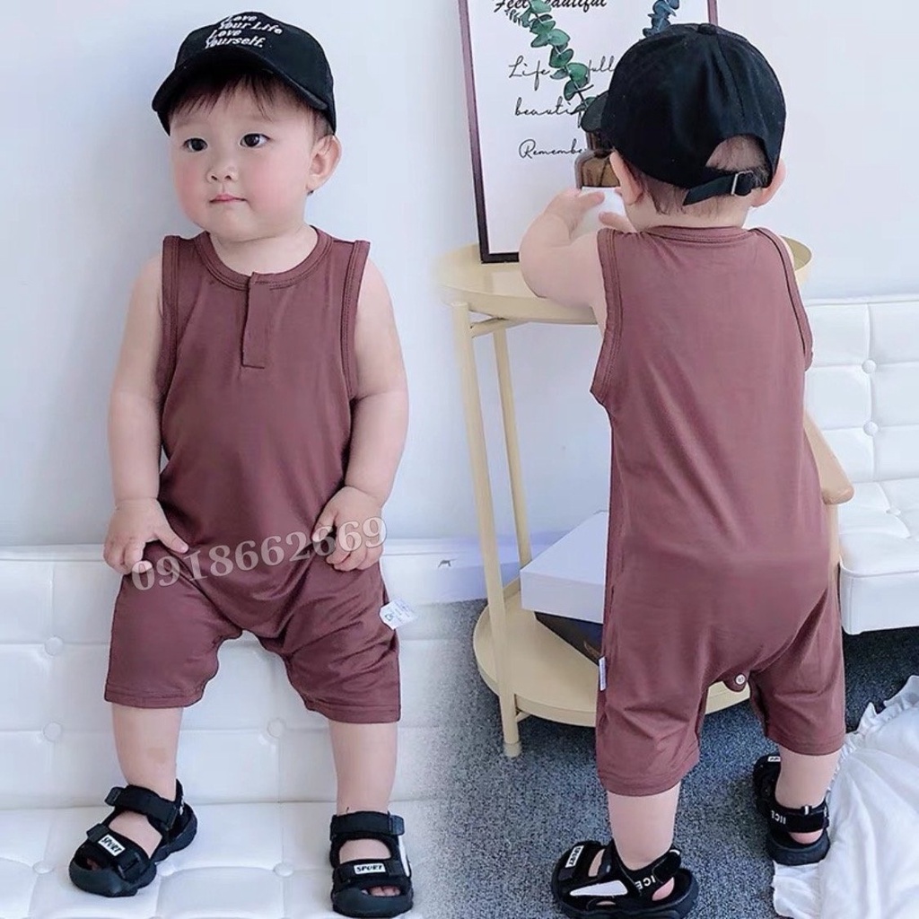 Body ba lỗ bé trai/ bé gái, chất thun lạnh cao cấp loại 1 size 3-13kg