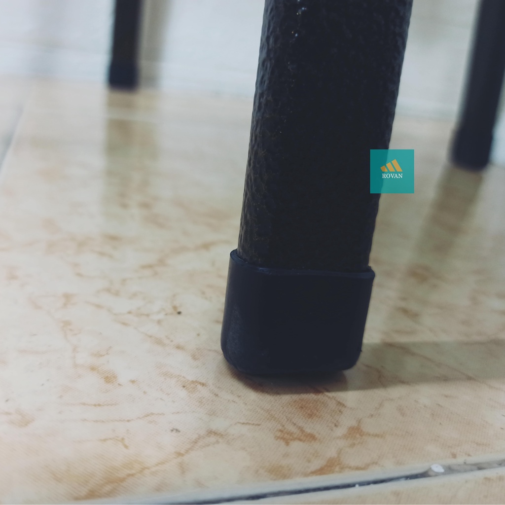 Ghế đôn mặt gỗ chân sắt sơn tĩnh điện fansifan ngồi cafe, trà chanh