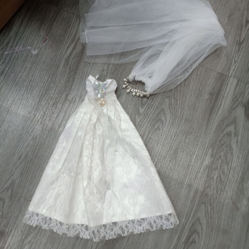 Váy Tiểu Thư Sang Trọng Cho Búp Bê 60cm