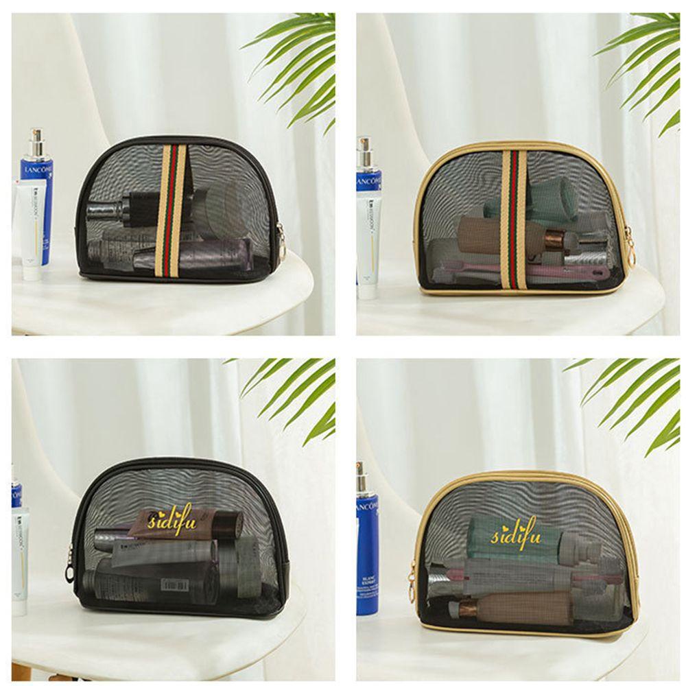 OCEANMAP Túi Lưới Trong Suốt Đựng Đồ Trang Điểm Sức Chứa Lớn Tiện Dụng