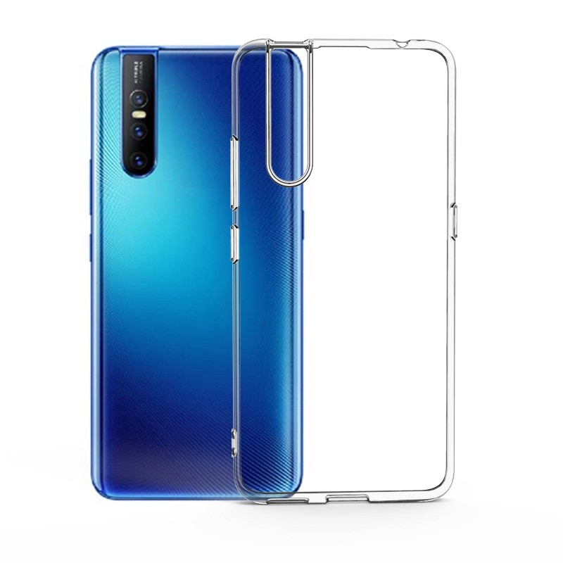 Case Vivo V17 Pro/V17 NEO/V15 Pro/V15/V11i/V11 Pro/V11/V9/V7 Plus/V7/V5 Plus/V5/V5 Lite/V5S/V3 MAX/V3/V1 MAX/V1 Transparent TPU Anti Shock Soft Casing Cover Vivo X21S/Y85/Z1/Z1i/Y75/Y37/Y35