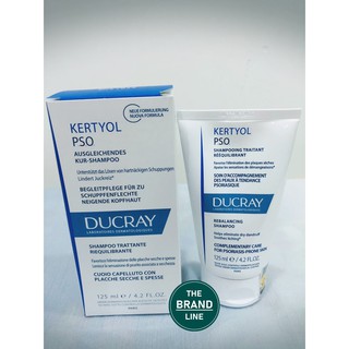 DUCRAY KERTYOL PSO Shampoo/ Dầu gội cho da đầu bị gàu nặng, vảy nến (125 ml)