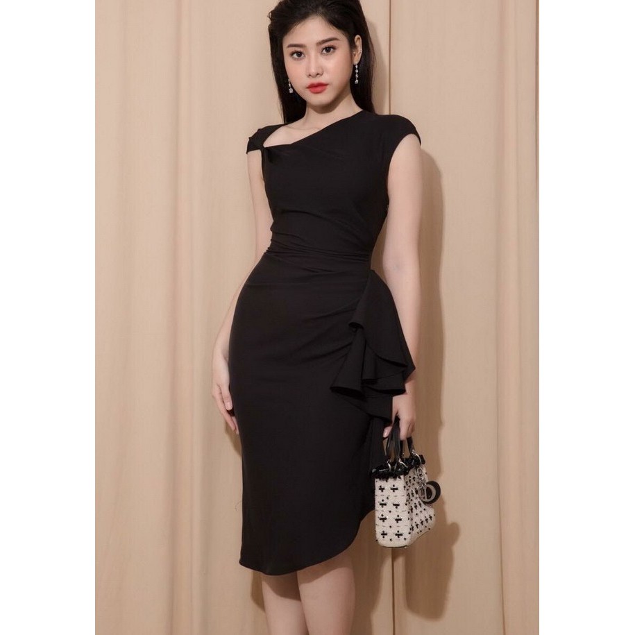 ĐẦM SÁT NÁCH CỔ XÉO LAI XÉO 2304 (KÈM HÌNH THẬT - CÓ SIZE TO)