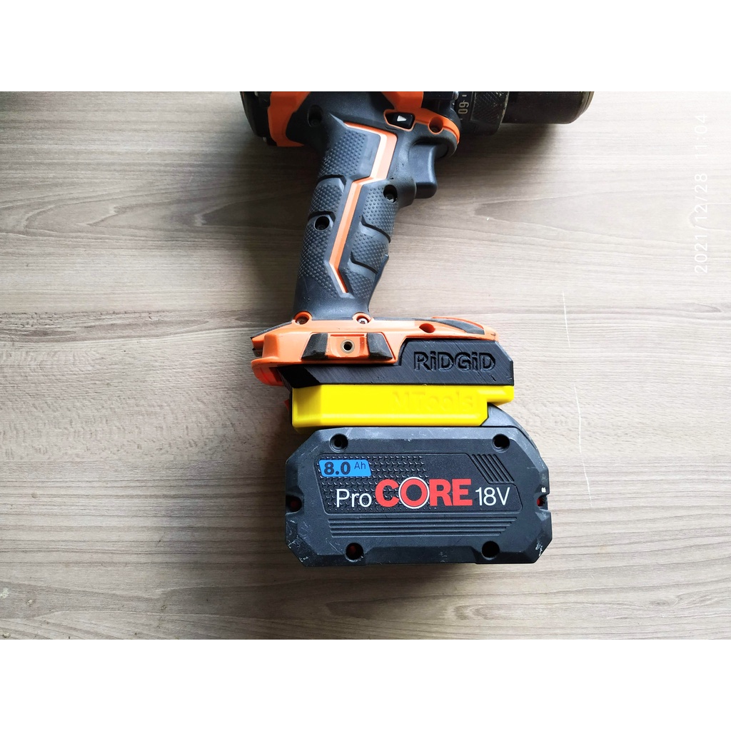 Đế chuyển pin BOSS 18v cho máy AEG RIDGID 18v