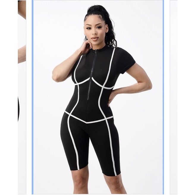 Bộ tập liền Jumsuits SJL APPAREL tập gym, yoga, chạy bộ, đi xe đạp