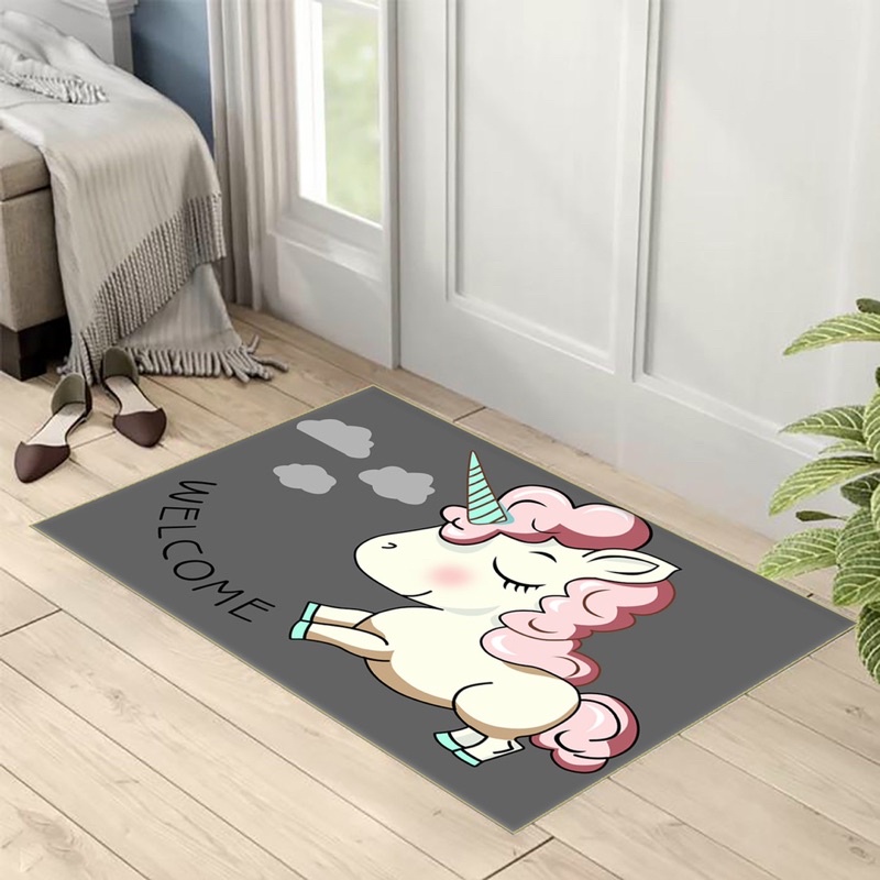 Thảm Lau Chân 3 lớp phòng tắm chùi chân siêu thấm hút nước có hạt cao su chống trượt siêu dày 2023