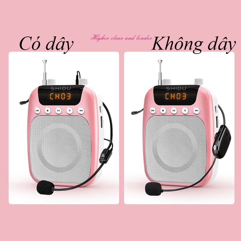 Mic trợ giảng không dây Goden House chuyên nghiệp, mic và loa trợ giảng tiện lợi cho giáo viên,hướng dẫn viên