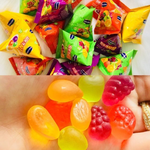 Kẹo dẻo trái cây Hàn Quốc Adorable 360g