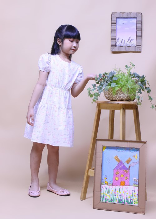 Đầm bé gái thời trang Jadiny xinh xắn cho bé gái