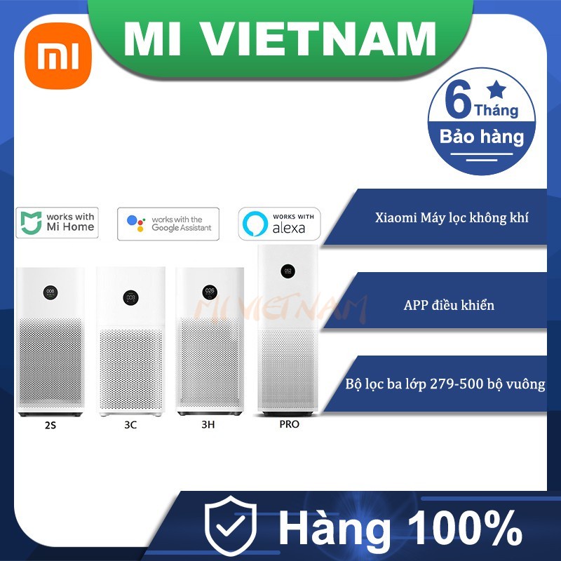 [Bản quốc tế]Máy lọc không khí Xiaomi Air Purifier 3C-Máy lọc không khí Xiaomi Air Purifier 3H Pro