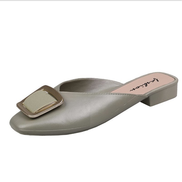 Dép sục nữ khóa vuông thời trang êm chân 2M07