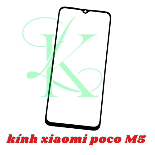 Mặt kính xiaomi poco m5 ( kính ép dành cho xiaomi Poco M5 )