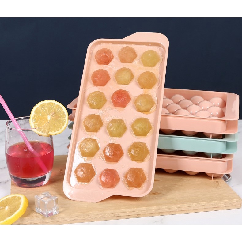 Khay đá viên tròn 33 ô cao cấp