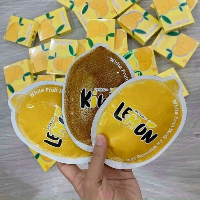 [CHÍNH HÃNG] Ủ TRẮNG CHANH LEMON - HỘP 3 TÚI Ủ