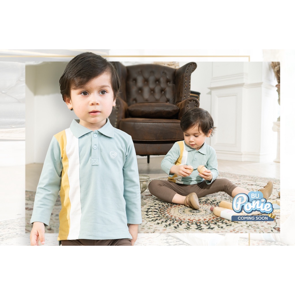 Áo Dài Tay Ponie Bu baby, Áo Thu Đông Bé Trai, Bé Gái BP033.01