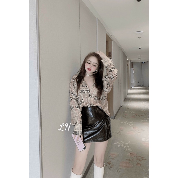 Áo sơ mi nữ hàng cao cấp bán shop, bao chất lượng, mẫu mới đẹp thời trang giảm giá khi mua số lượng từ 3 trở lên Vs09h (