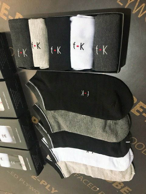 Hộp 5 đôi Tất Nam Kháng Khuẩn