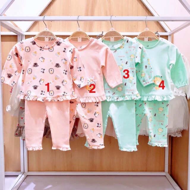 Bộ Dài Tay LULLABY Cho Bé Gái Mẫu Mới Nhất 2019