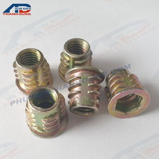 Ốc cấy có vành m8x13, ốc cấy có tai m8x13 , tán cấy có tai m8x13