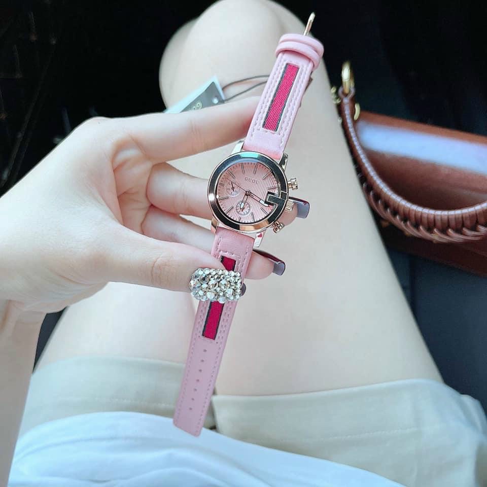 đồng hồ thời trang nữ GUOU đeo tay đẹp hàng cao cấp dây cao su silicon mặt vuông chống nước chống xước khi sử dụng | BigBuy360 - bigbuy360.vn