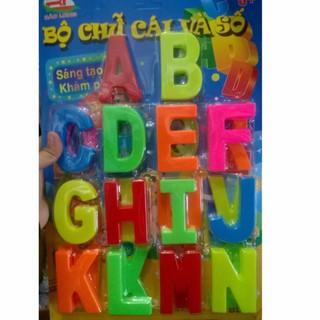 Bộ chữ cái và số
