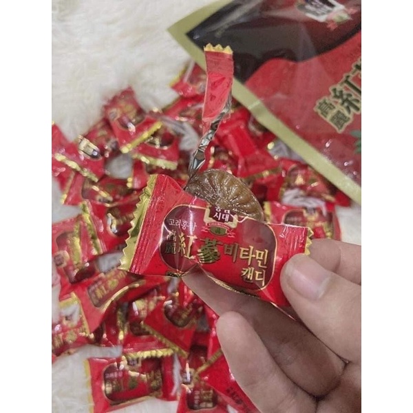 GIÁ SỐC: 1 GÓI KẸO HỒNG SÂM HÀN QUỐC ĐẶC BIỆT 200 GR, date 2021