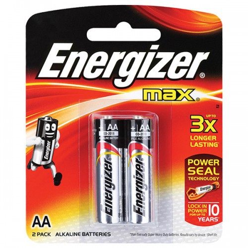 Pin 2A Energizer chính hãng (vĩ 2 viên)