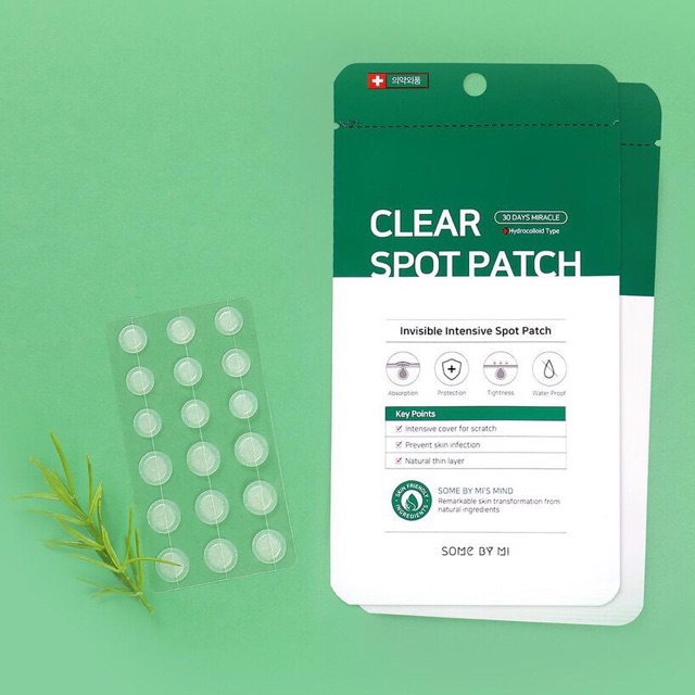 (Chính Hãng) Miếng Dán Mụn Bọc Some By Mi Clear Spot Patch 18 Pcs