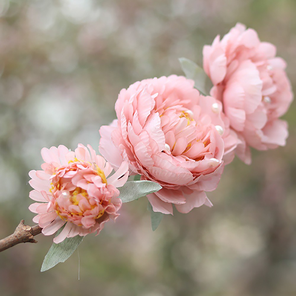 Set trâm cài tóc đính hoa vải nhiều màu sắc cổ điển thanh lịch cho nữ mặc đồ Hán phục