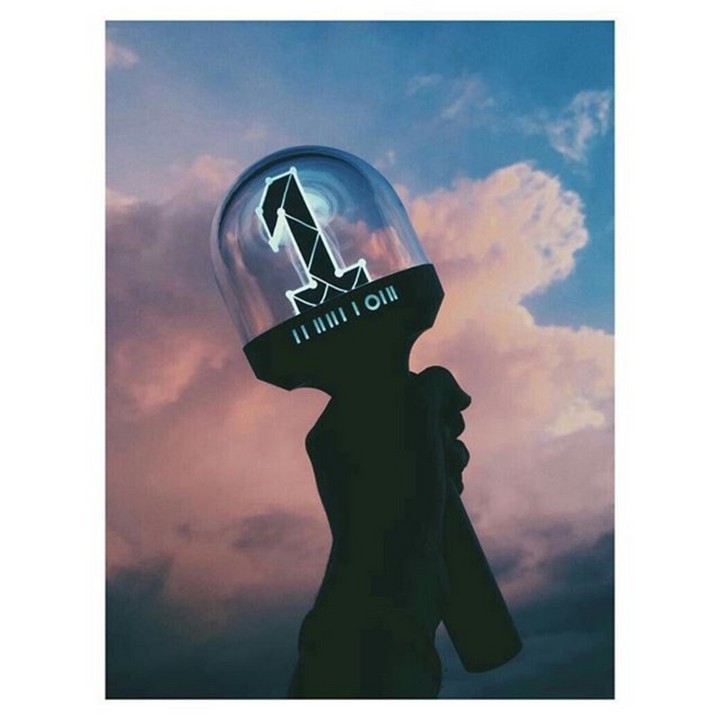Gậy cổ vũ Lightstick wanna one Nable Bong Unoff fanmade phong cách hàn quốc, idol