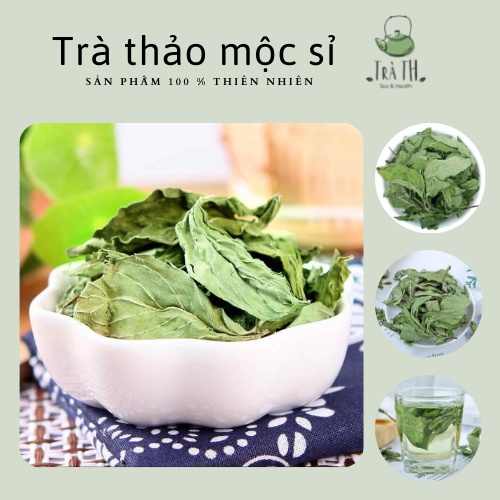 (ảnh thật + video) Trà bạc hà - Lá bạc hà sấy khô làm thuốc, đắp mặt 1 lọ