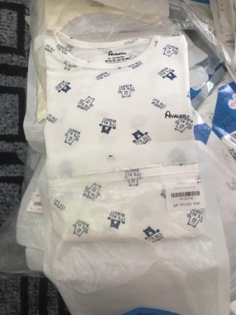 XẢ KHO Bộ dài tay Avaler Cam Kết Hàng Chính hãng