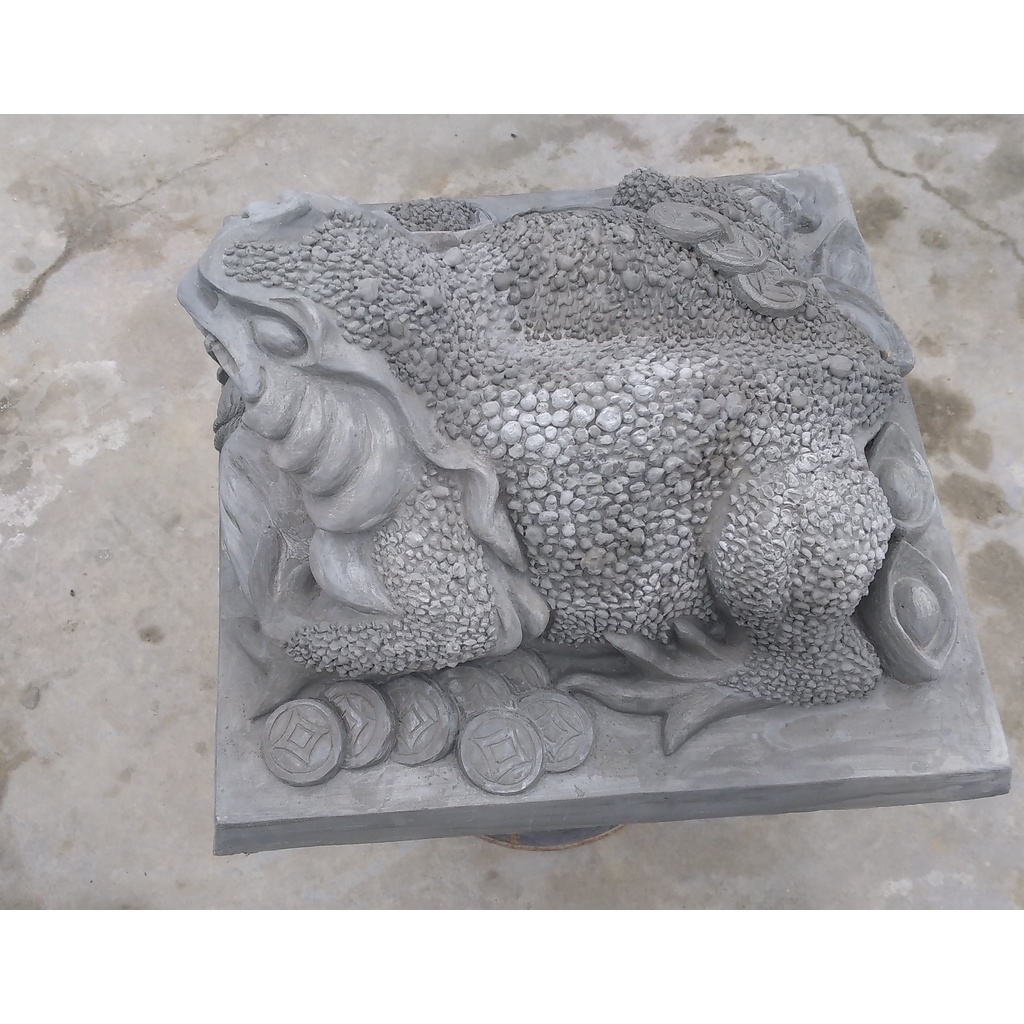 Khuôn Silicon cụ Cóc 40cm - khuôn con cóc