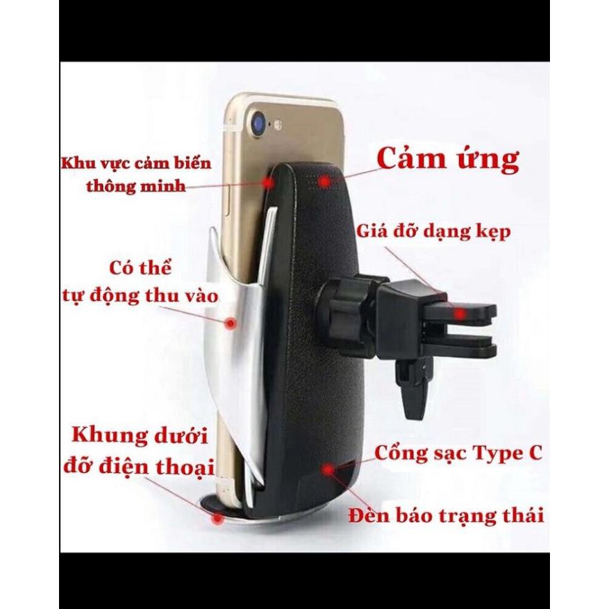 SẠC KHÔNG DÂY CÓ CÁNH ĐỠ TỰ ĐỘNG