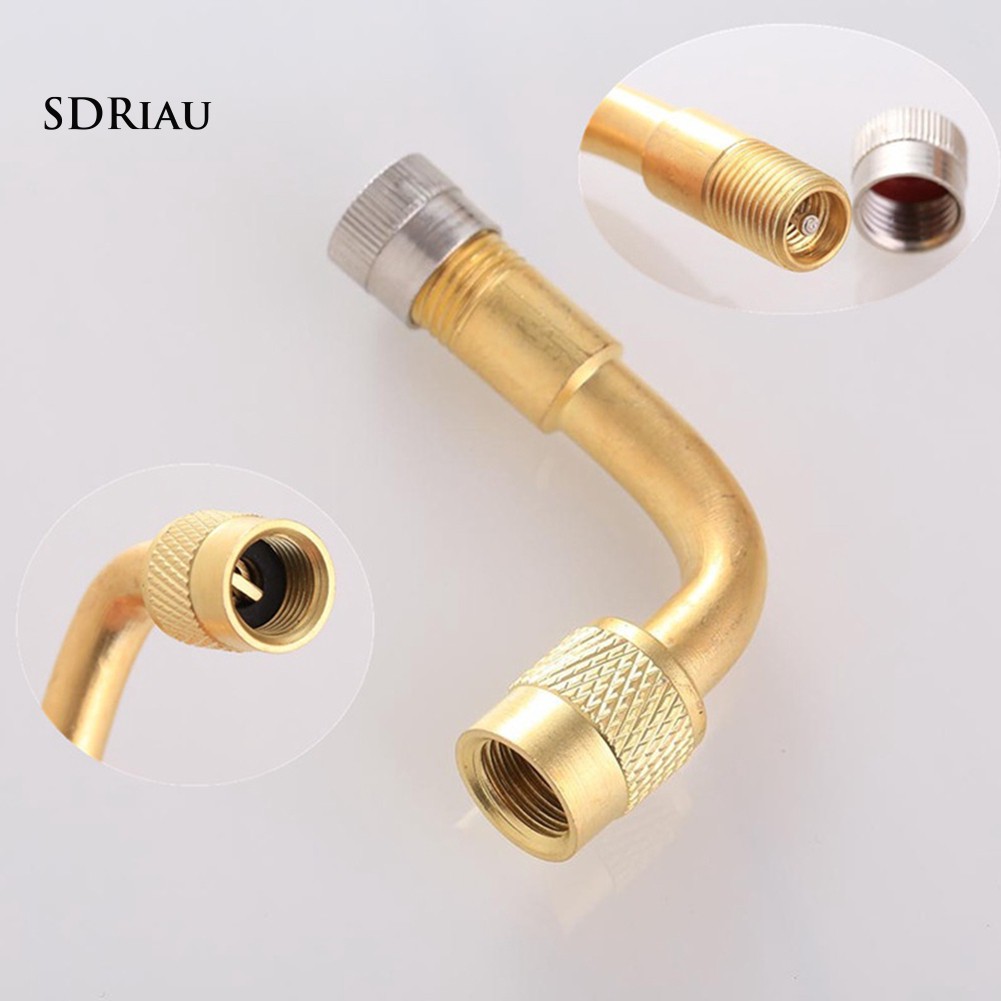 Đầu Nối Dài Van Lốp Xe Máy / Xe Hơi Góc 45 / 90 / 135 Độ