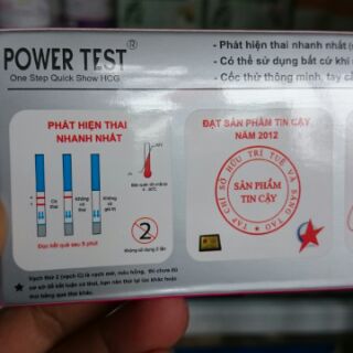 Que thử thai POWER TEST
