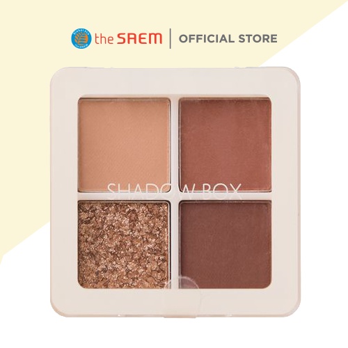 Bảng Phấn Mắt 4 Ô the SAEM Saemmul Shadow Box 3.6g