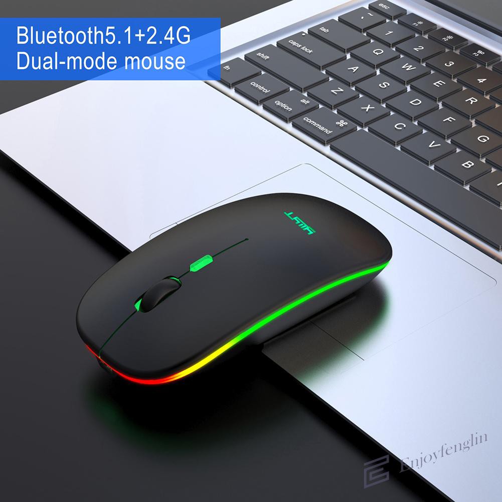 Chuột Không Dây Kết Nối Bluetooth 2.4g